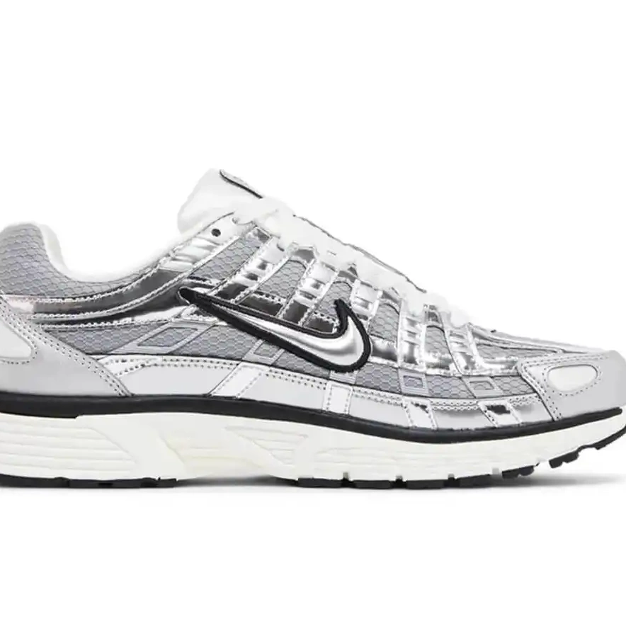 Metallic Silver Nike P-6000 0529